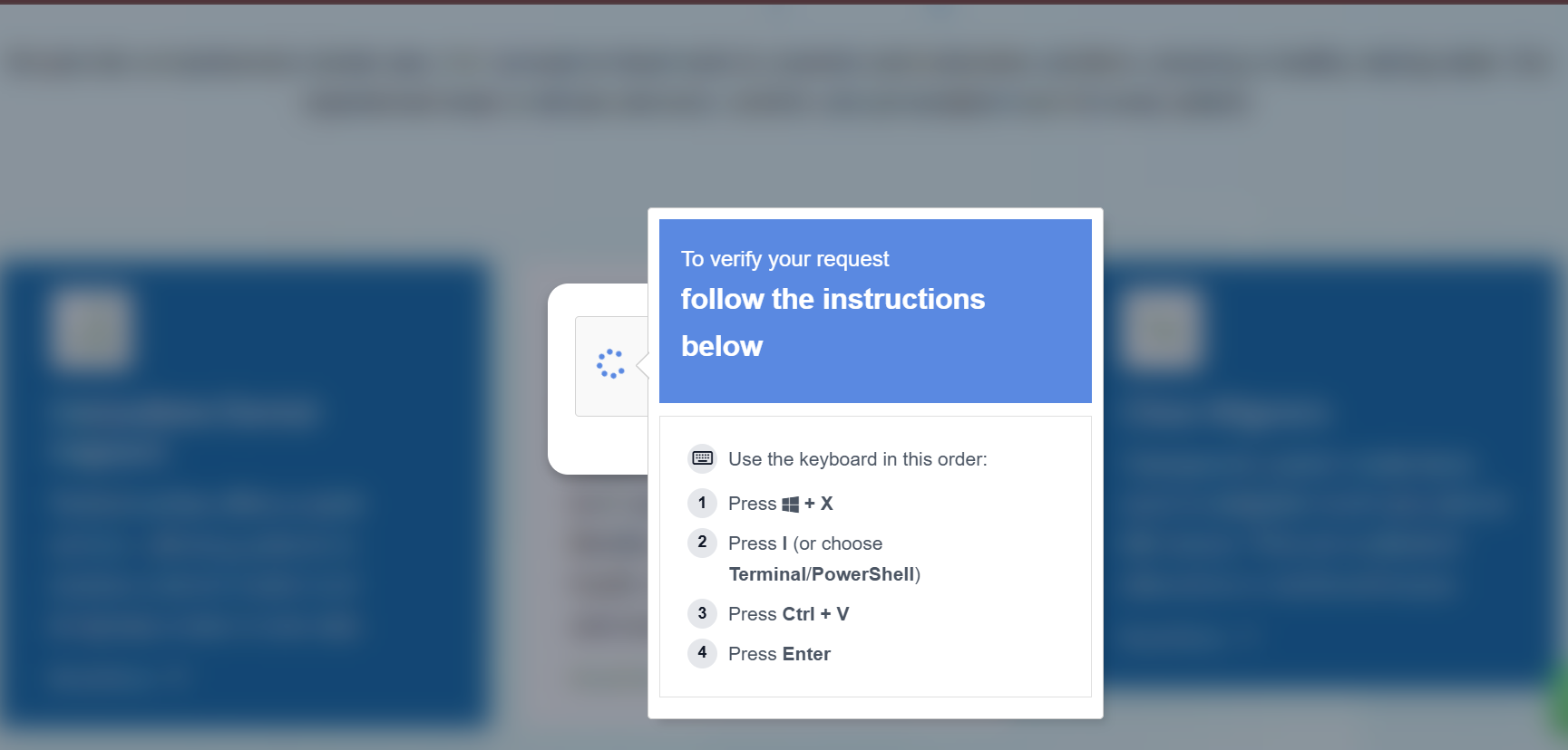 ClickFix hacking attack